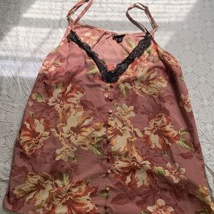 Flower tank top